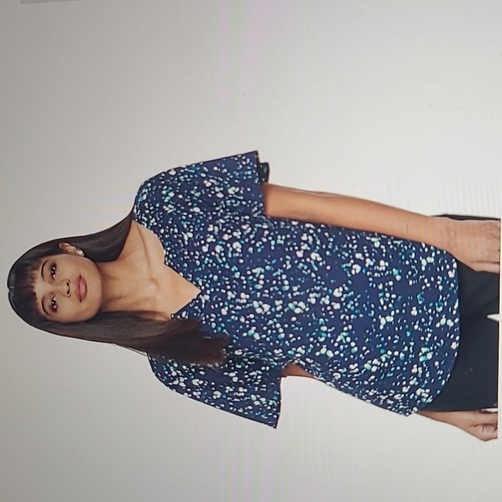 Apt 9 Pleated Flutter Sleeve Top